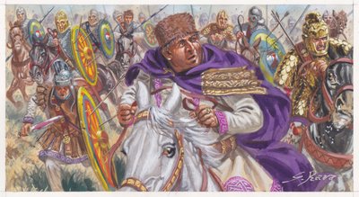 Adrianopoli csata (Arany Hadrianopolisz) alkotó: Giuseppe Rava