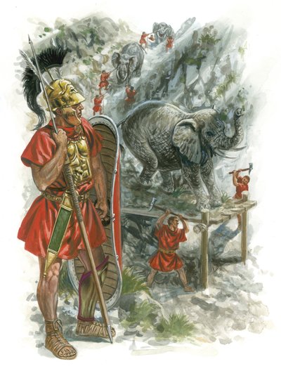 Római makedón háborúk alkotó: Giuseppe Rava