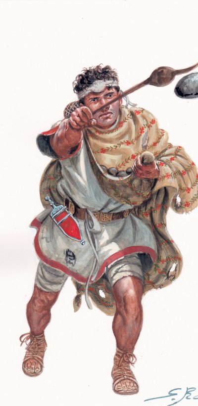 Slinger a Baleár-szigetekről alkotó: Giuseppe Rava