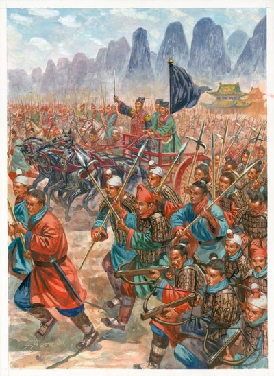 Qin első császárának hadserege alkotó: Giuseppe Rava