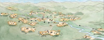 Indokínai háború: Dien Bien Phu (Dien-Bien-Phu) csata terve a francia hadsereg és a vietnami hadsereg között 1953 novembere és 1954 májusa között - Első indokínai háború: a Dien Bien Phu-i csata térképe a Francia Unió Francia Távol-keleti Expedíciója közöt alkotó: Giuseppe Rava
