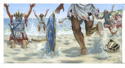 Xenophón 10 000 görögje eléri a Fekete-tengert alkotó: Giuseppe Rava