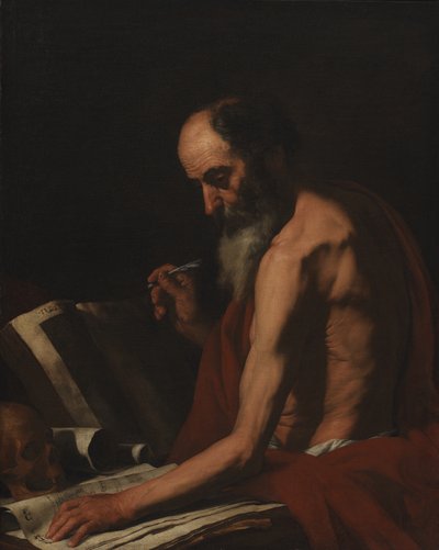 Szent Jeromos alkotó: Giuseppe Ribera