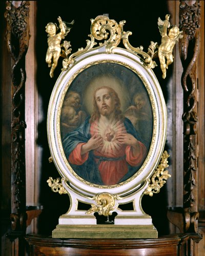 Krisztus Szent Szíve, a bentlakásos iskola kápolnájából, 1766 alkotó: Giuseppe Varotti