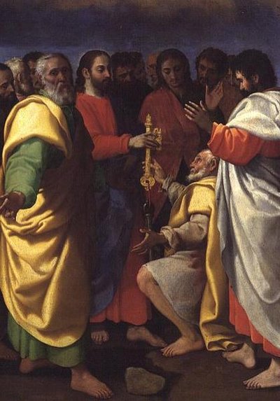 Krisztus vádja Szent Péternek alkotó: Giuseppe Vermiglio