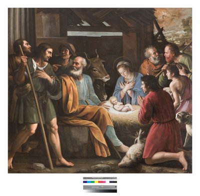 Születés (festmény) alkotó: Giuseppe Vermiglio