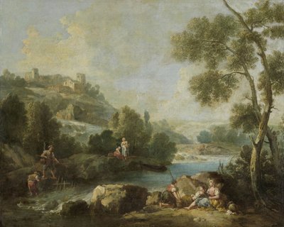 Táj figurákkal alkotó: Giuseppe Zaïs (attributed to)