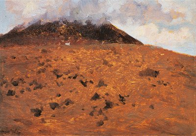 A Vezúv lejtőin alkotó: Giuseppe or Joseph de Nittis