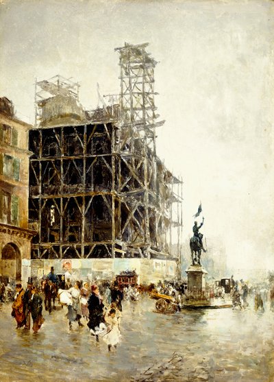 Piramisok tere, alkotó: Giuseppe or Joseph de Nittis