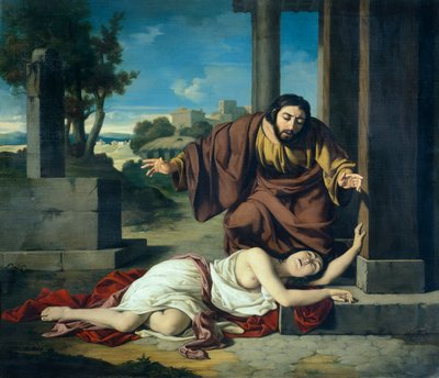 Giustiniano degli Avancini (1807-1843): Az efraimi leviták. alkotó: Giustiniano Degli Avancini