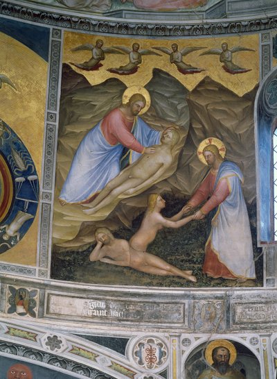 Ádám és Éva teremtése, 1360-70 alkotó: Giusto di Giovanni de Menabuoi