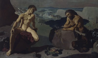 Melampus and the Centaur alkotó: Glyn Warren Philpot
