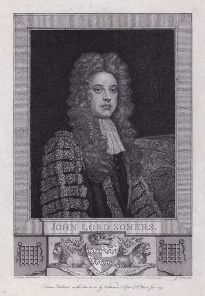 John Somers alkotó: Godfrey (after) Kneller