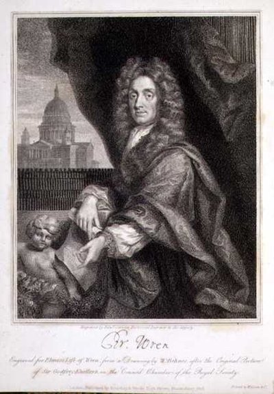 Christopher Wren portréja Elme 