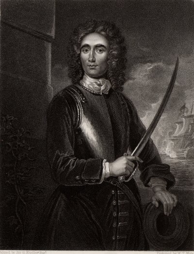 John Benbow portréja alkotó: Godfrey (after) Kneller