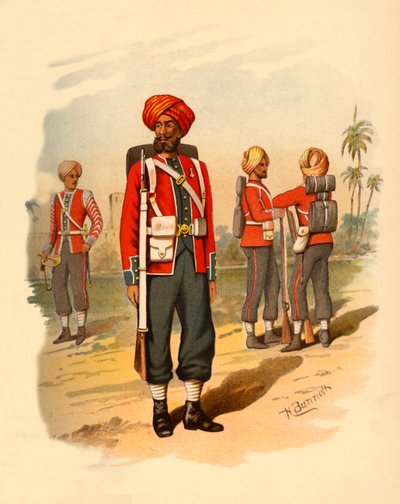 15. szikhek, 1890. alkotó: Godfrey Douglas Giles