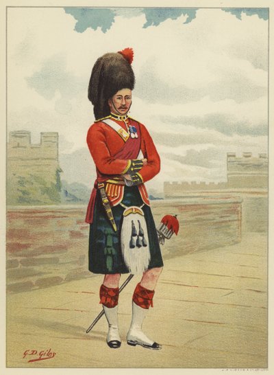 A 42., The Black Watch (Royal Highlanders) alkotó: Godfrey Douglas Giles