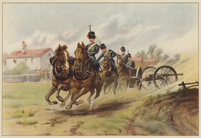 A Royal Horse Tüzérség alkotó: Godfrey Douglas Giles