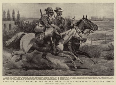 Rimington tigriseivel az Orange River Colony-ban, kiegészítve a Commissariat-ot alkotó: Godfrey Douglas Giles