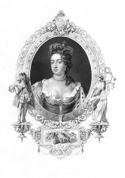 Anne Nagy-Britannia királynője alkotó: Godfrey Kneller