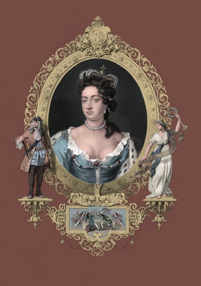 Anne Nagy-Britannia királynője alkotó: Godfrey Kneller