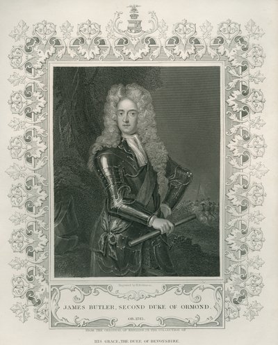 James Butler, Ormond 2. hercege, Henry Robinson metszete alkotó: Godfrey Kneller