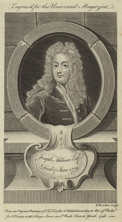 Joseph Addison, Esquire alkotó: Godfrey Kneller