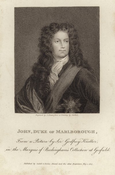 John Churchill, Marlborough hercegének portréja alkotó: Godfrey Kneller