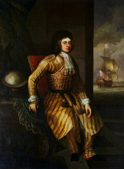 Egy utazó portréja. alkotó: Godfrey Kneller