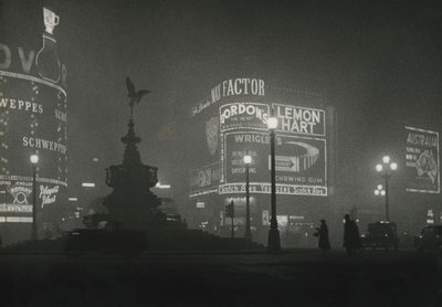 Piccadilly Circus 1950-es évek alkotó: Godfrey Macdominic