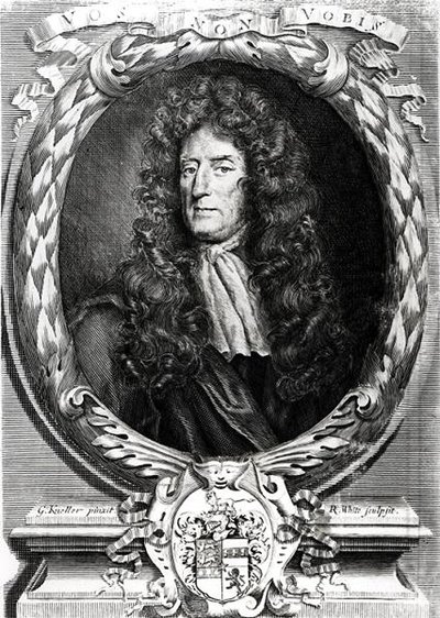 Sir Roger LEstrange portréja (1616-1704) alkotó: Godfrey after Kneller