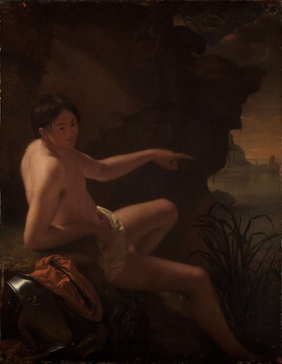 Meztelen harcos alkotó: Godfried Schalcken