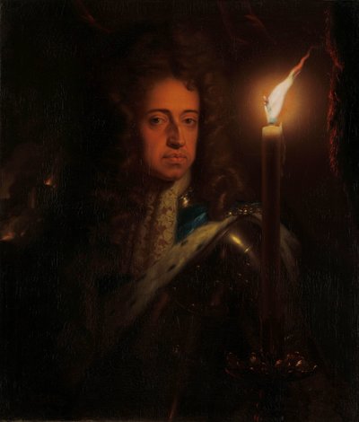 III. Vilmos (1650-1702), Orange hercege, Stadholder és 1689-től angol király portréja alkotó: Godfried Schalcken