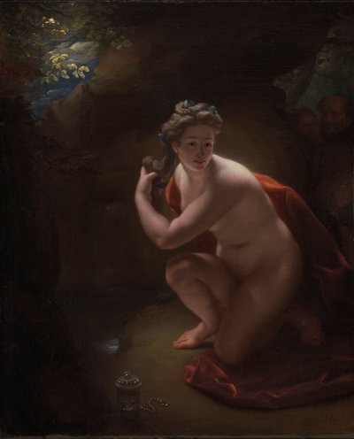 Zsuzsanna és a vének alkotó: Godfried Schalcken