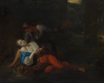Cephalus és Procris, valószínűleg 1680-as évek. alkotó: Godfried Schalcken