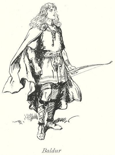 Baldur (litográfia) alkotó: Gordon Frederick (after) Browne