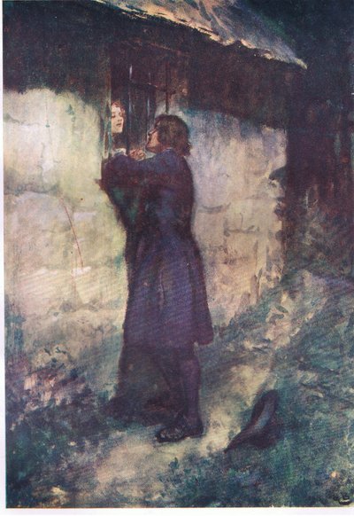 „Olyan őrült, mint egy márciusi nyúl” – mondtam, a Lorna Doone pub.by W & R Chambers Ltd.-től, 1921 alkotó: Gordon Frederick Browne