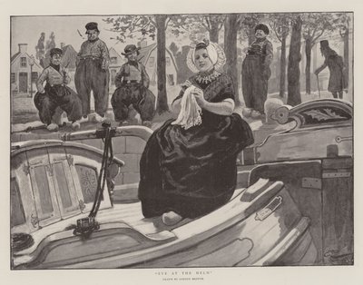 Éva a kormányon alkotó: Gordon Frederick Browne