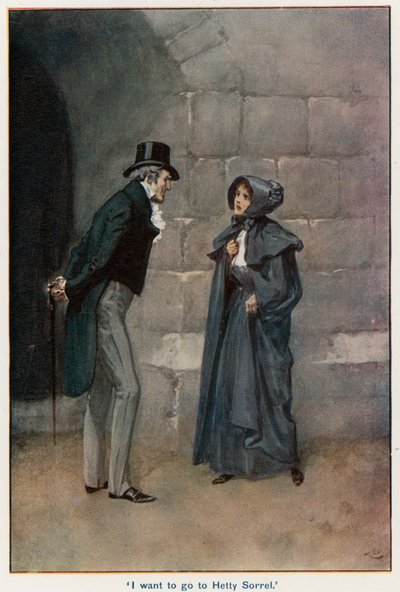 Illusztráció Adam Bede számára alkotó: Gordon Frederick Browne