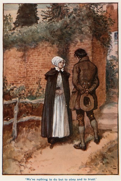 Illusztráció Adam Bede számára alkotó: Gordon Frederick Browne