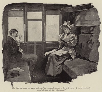 Illusztráció a Csak egy novellához, Arthur Hughes alkotó: Gordon Frederick Browne