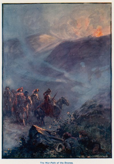 Illusztráció Lorna Doone számára alkotó: Gordon Frederick Browne