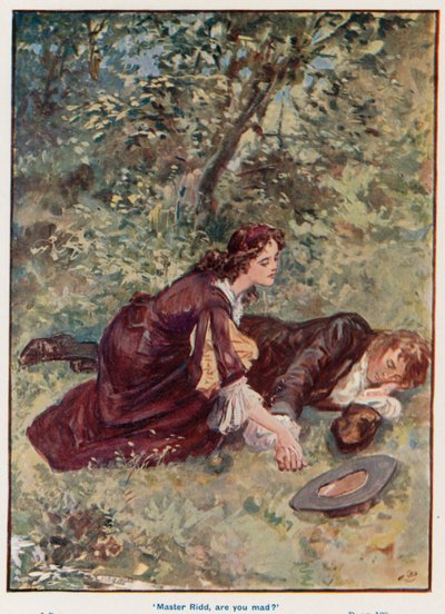 Illusztráció Lorna Doone számára alkotó: Gordon Frederick Browne