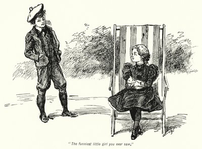 Illusztráció: A kincskeresők története, E Nesbit (litho) alkotó: Gordon Frederick Browne
