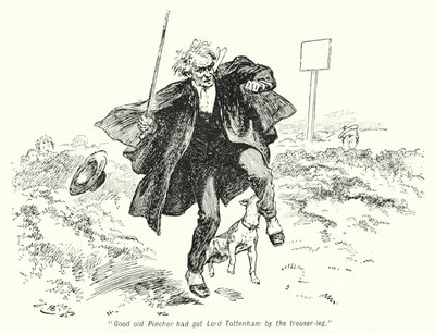 Illusztráció: A kincskeresők története, E Nesbit (litho) alkotó: Gordon Frederick Browne