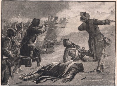 Montgomery támadása Quebec alacsony városa ellen 1775-ben alkotó: Gordon Frederick Browne