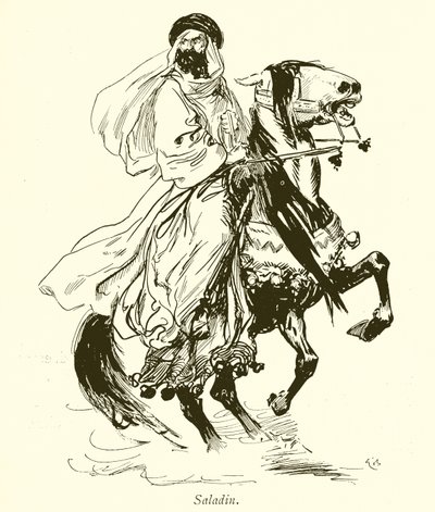 Szaladin alkotó: Gordon Frederick Browne