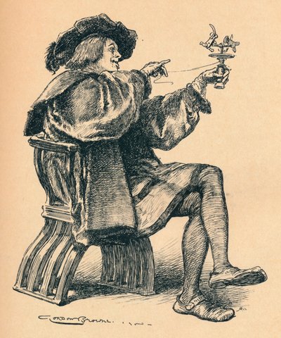 A bábok, c1900 alkotó: Gordon Frederick Browne