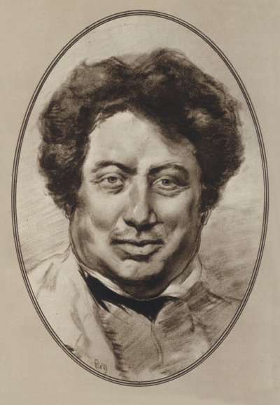 Alexandre Dumas, Pere (litho) alkotó: Gordon Ross