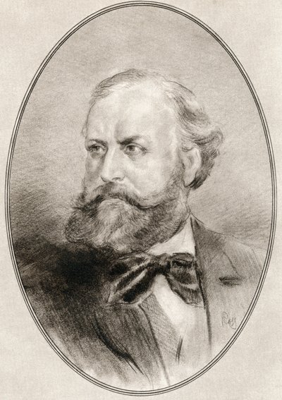 Charles-Francois Gounod, a Nagy zeneszerzők élő életrajzaiból alkotó: Gordon Ross